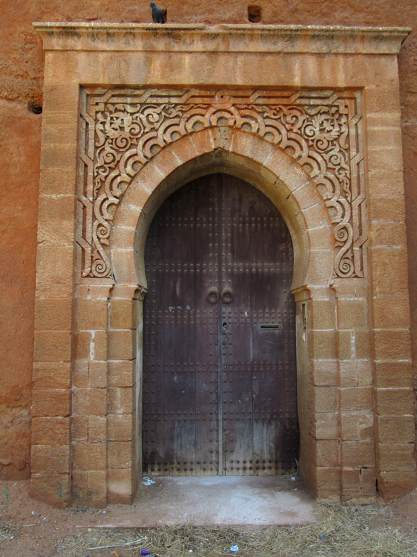 Door in Rabat Morocco