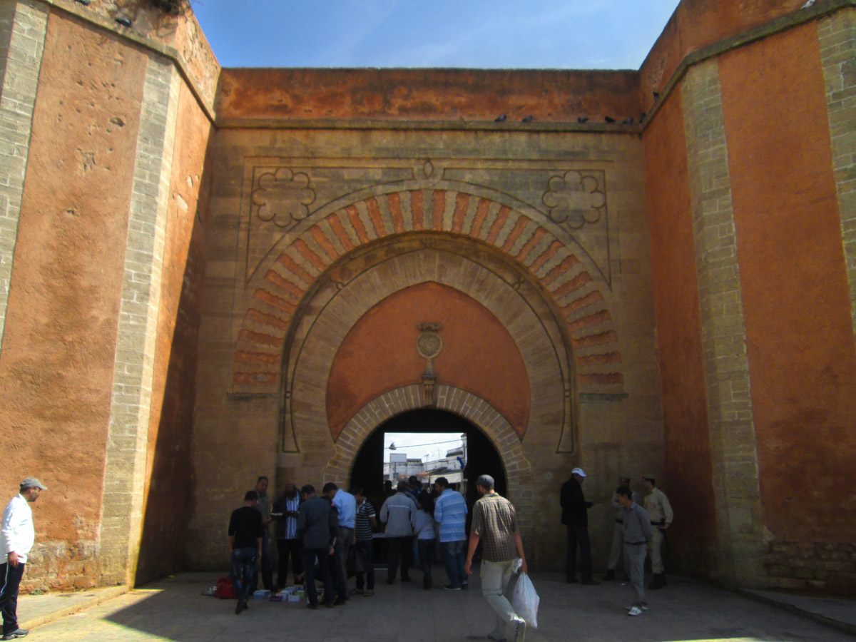 Bab El Had gate in Rabat Morocco