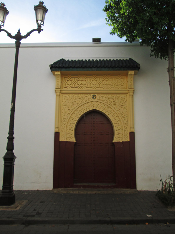 Door in the Medina of Casablanca, Morocco