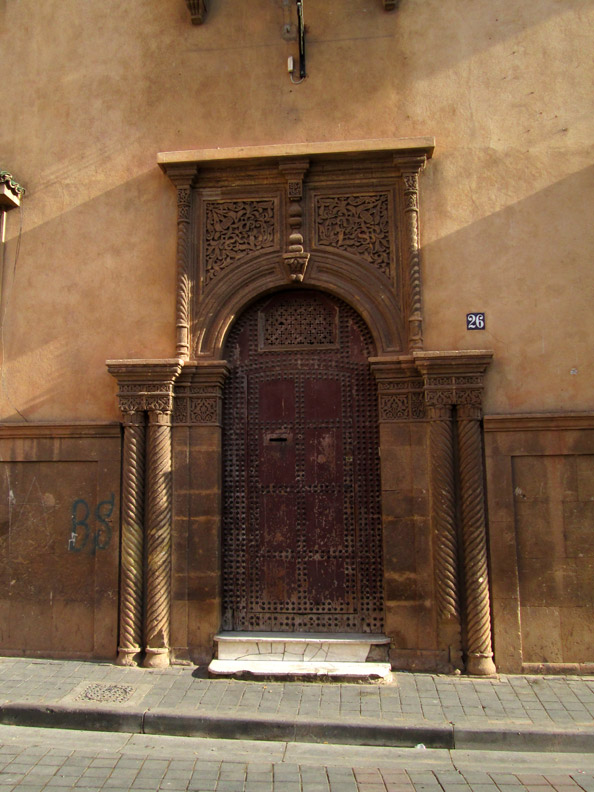 Door in the Medina of Casablanca, Morocco