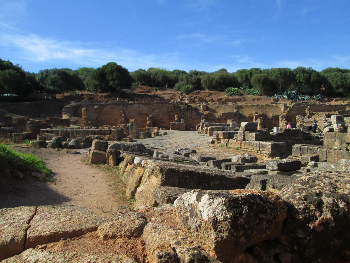 Ruins of the Chellah Necropolis in Rabat Morocco