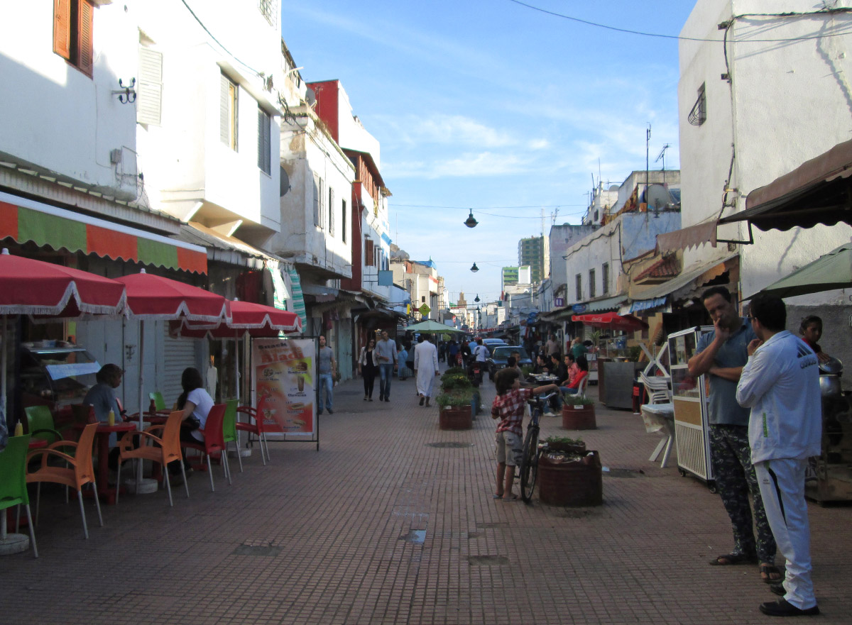 Inside the medina and souks of Rabat Morocco