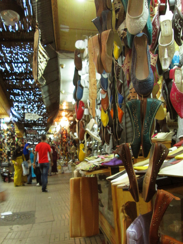 The souks of Rabat Morocco