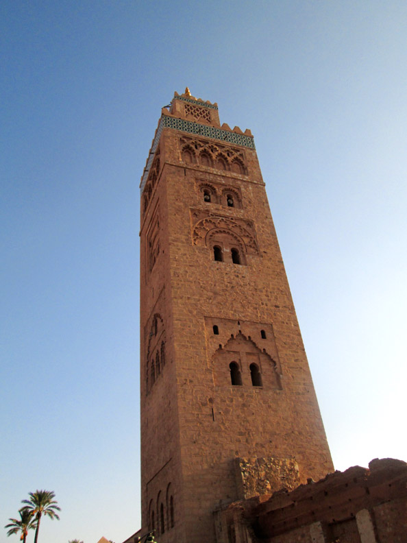 Koutoubia Minaret in marrakesh Morocco 