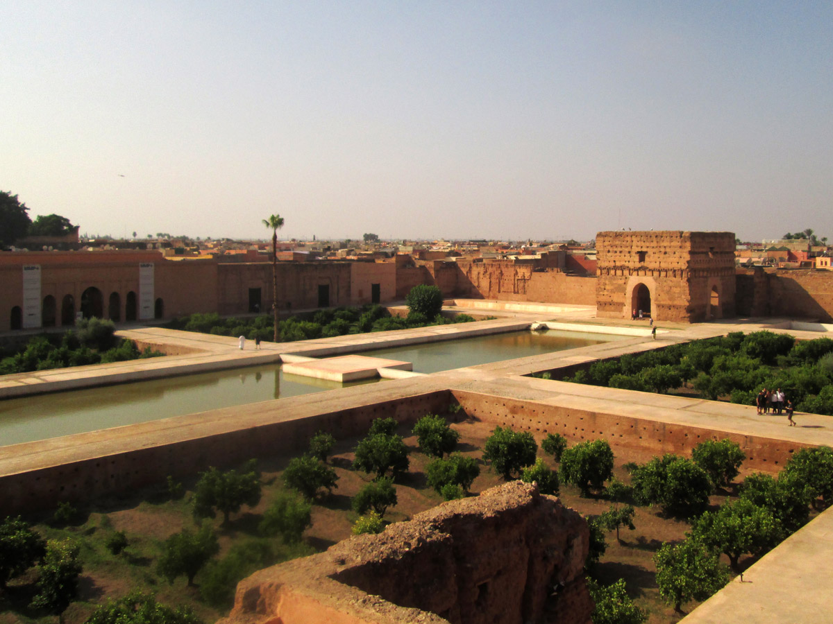 El Badi Palace in Marrakesh Morocco