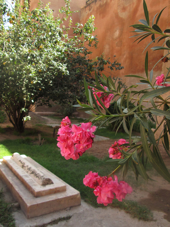 Saadian Tombs in Marrakesh Morocco