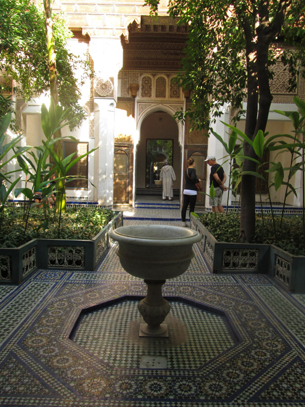 El Bahia Palace in Marrakesh Morocco