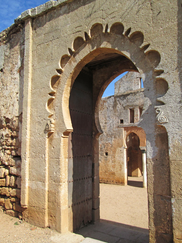 Doorway at the Chellah Necropolis 