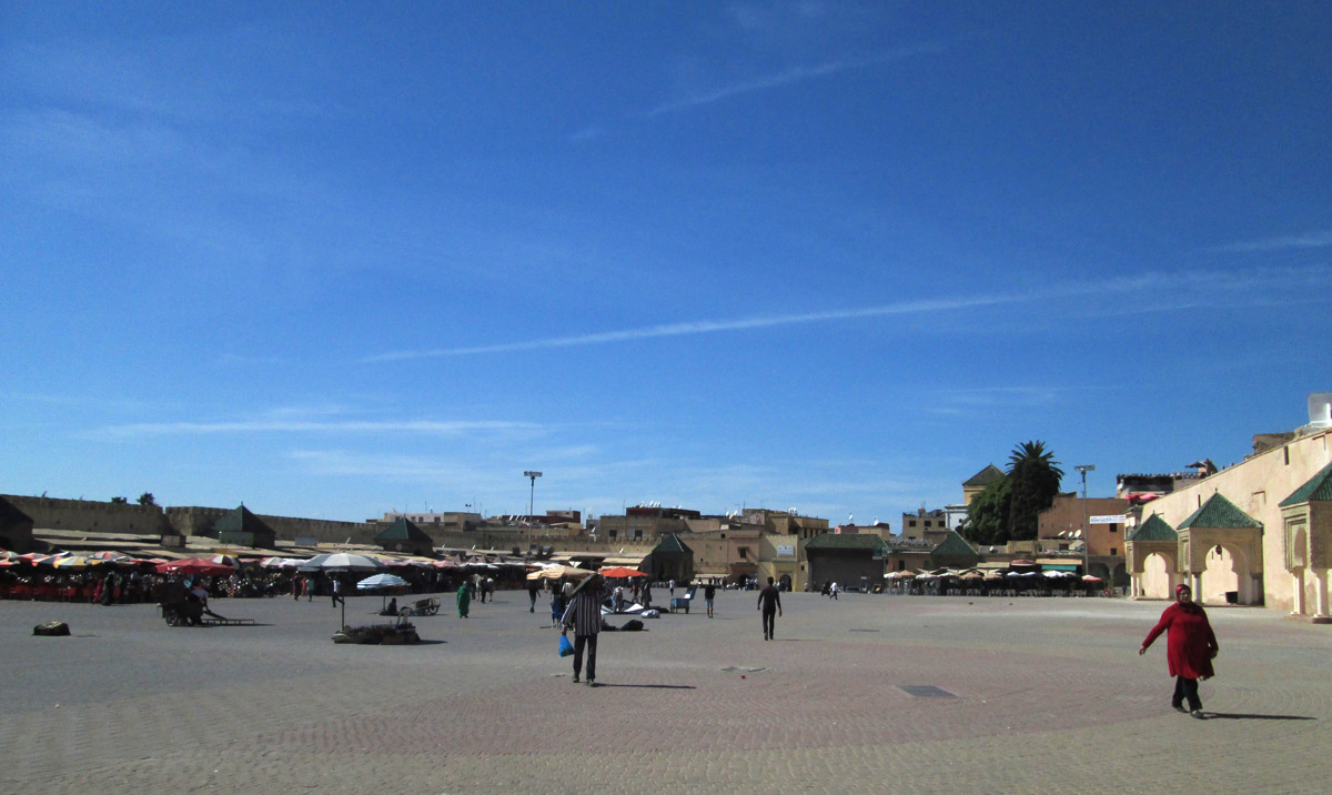 In Place el Hedim in Meknes Morocco