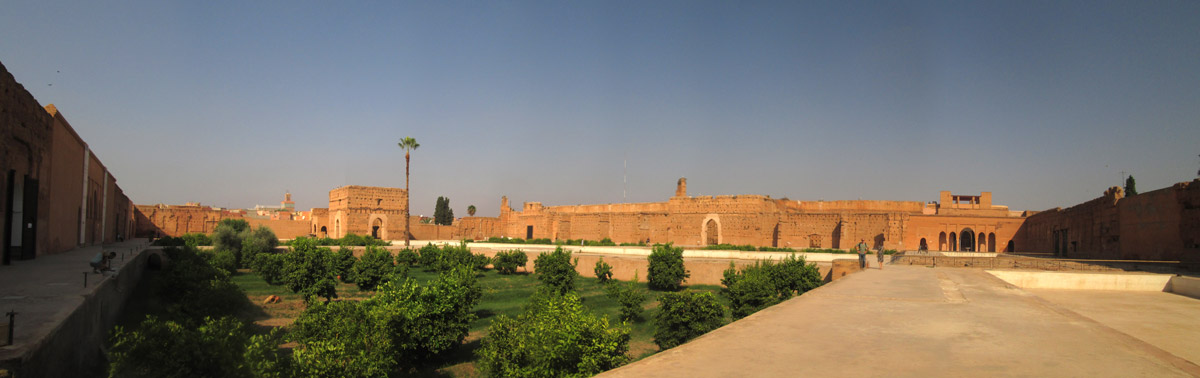 El Badi Palace in Marrakesh Morocco