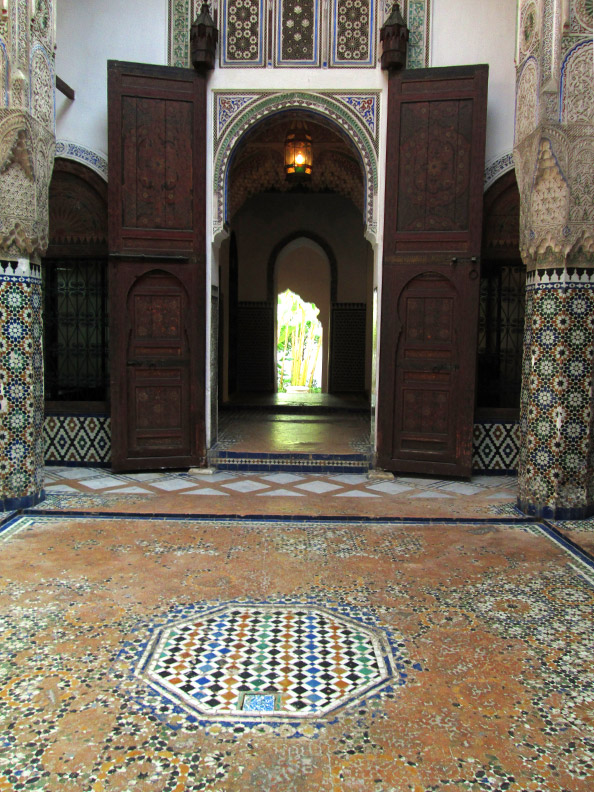 Dar Jamai Museum in Meknes Morocco