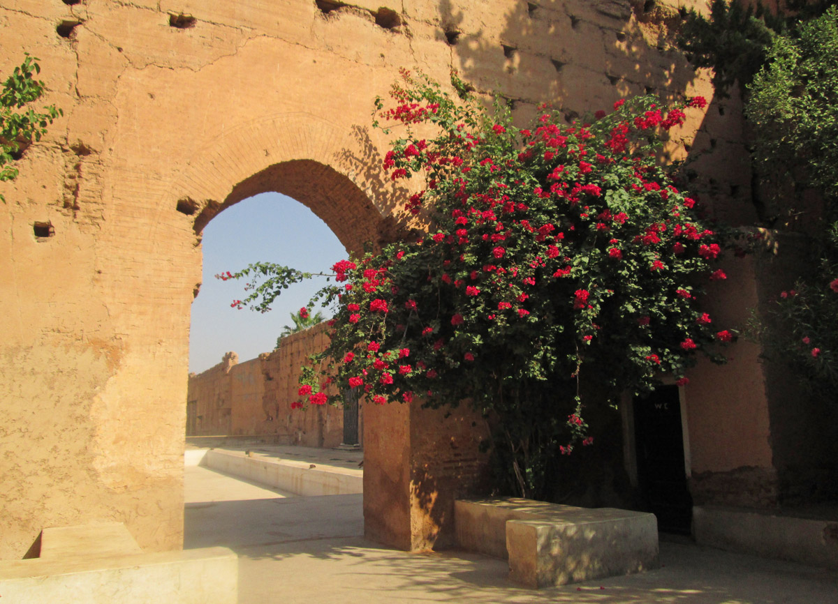 El Badi Palace in Marrakesh Morocco