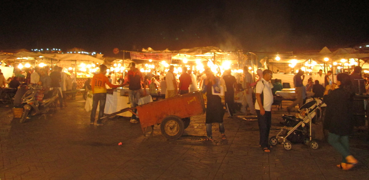 Jemaa el Fna in Marrakesh Morocco