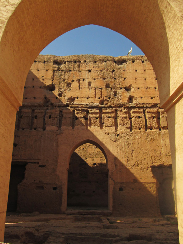 El Badi Palace in Marrakesh Morocco