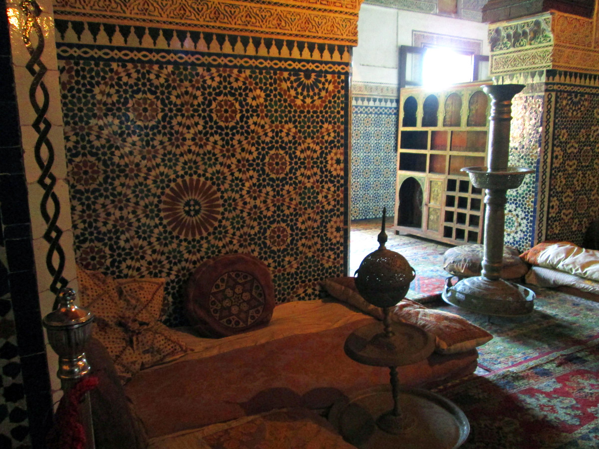 Dar Jamai Museum in Meknes Morocco