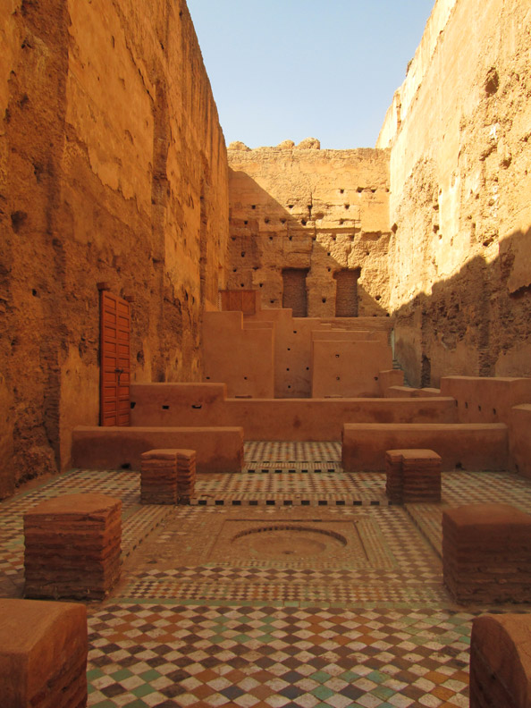 El Badi Palace in Marrakesh Morocco