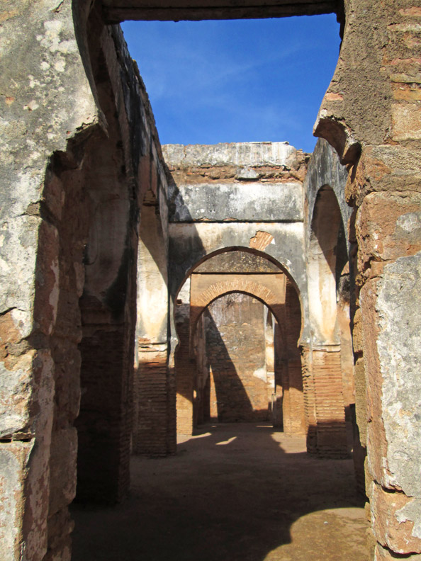 ruins of Chellah Necropolis in Rabat Morocco