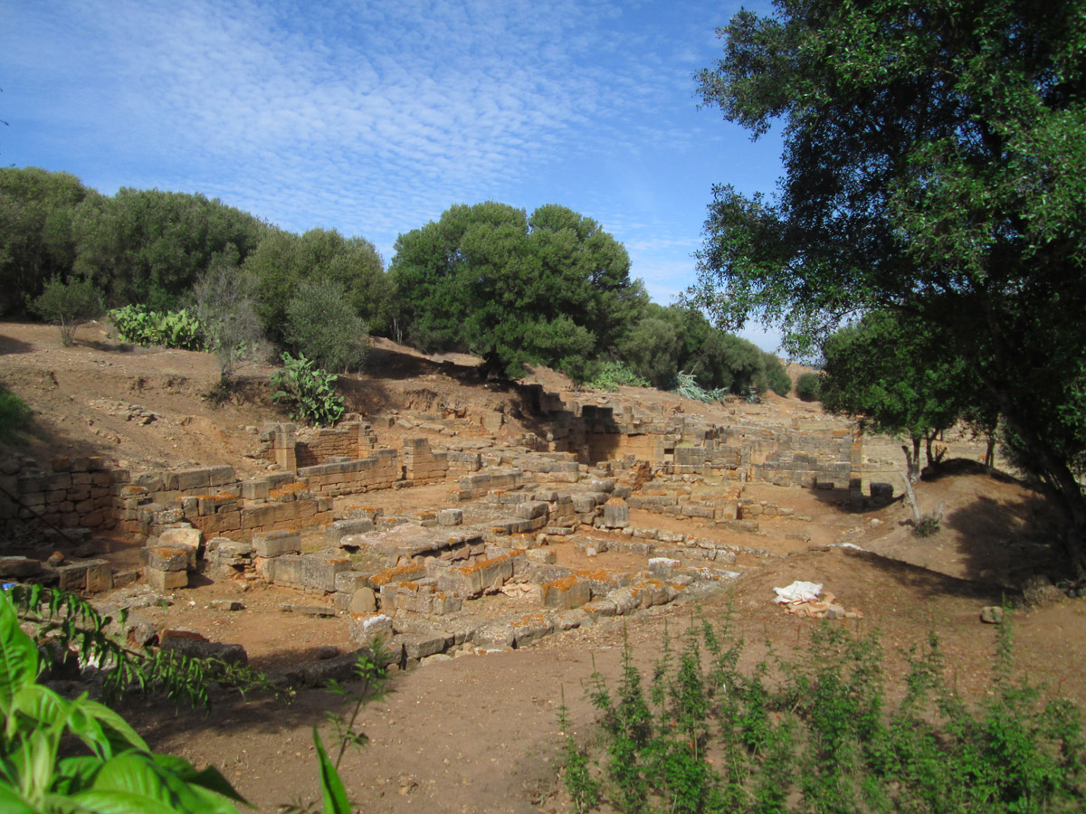 ruins of the Chellah Necropolis in Rabat Morocco