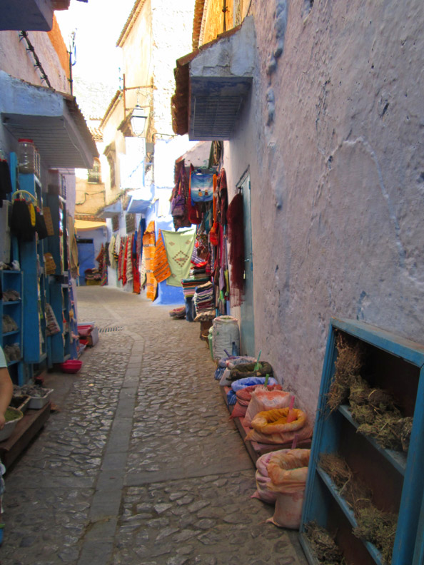 souks in Chefchaouen Morocco