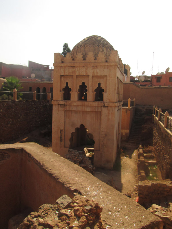 Almoravid Koubba in Marrakesh Morocco