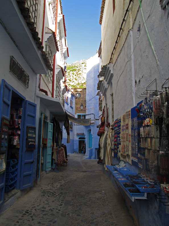 Souks in Chefchaouen Morocco