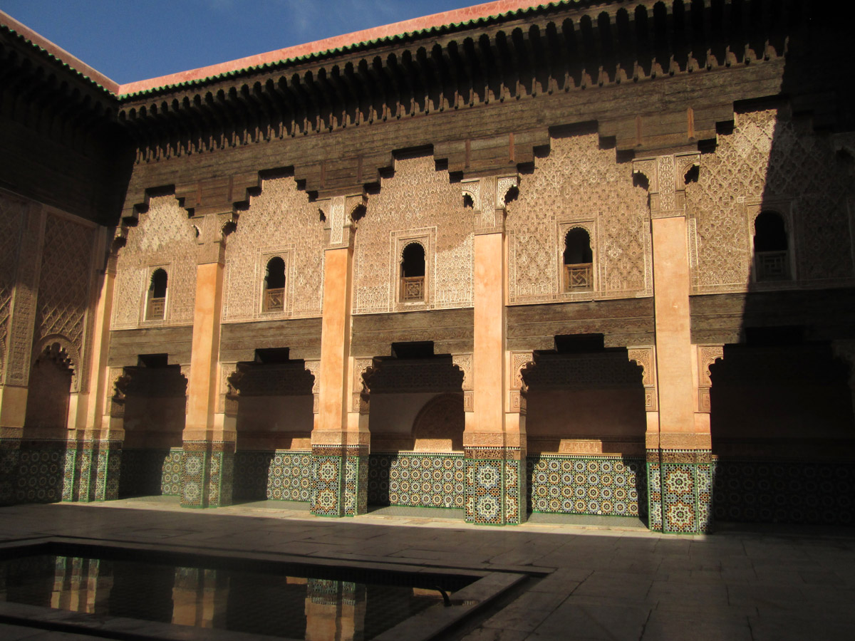 Medersa Ben Youssef in Marrakesh Morocco