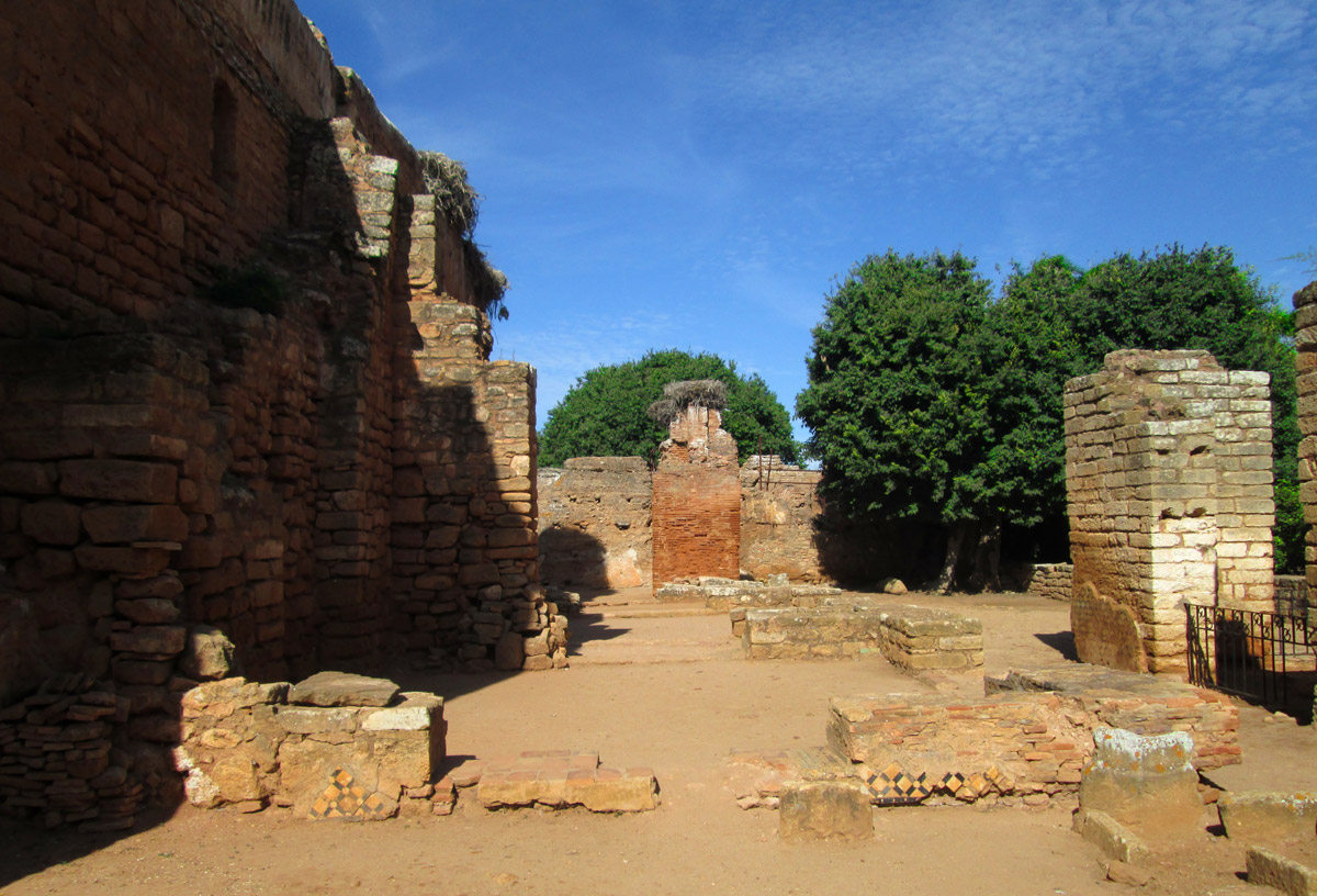 ruins of the Chellah Necropolis in Rabat Morocco