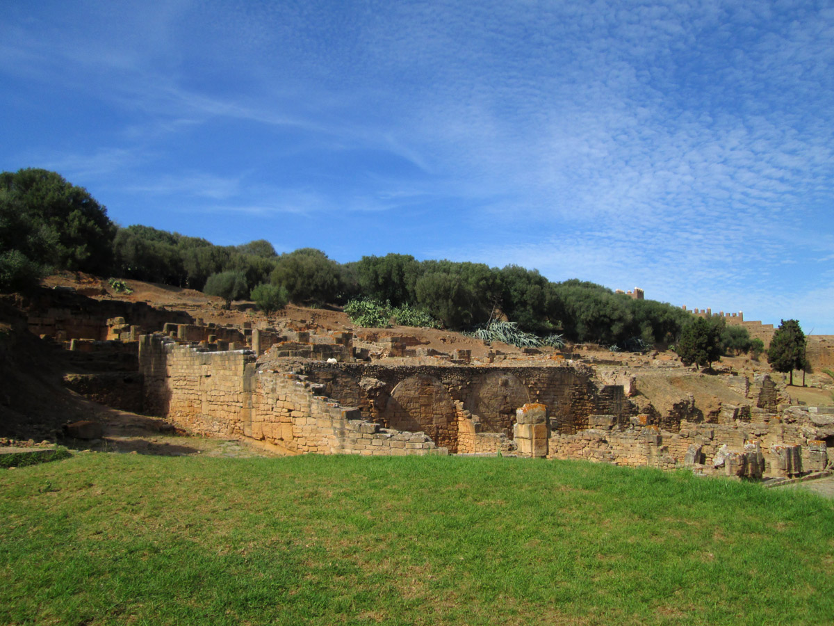 Ruins of the Chellah Necropolis in Rabat Morocco