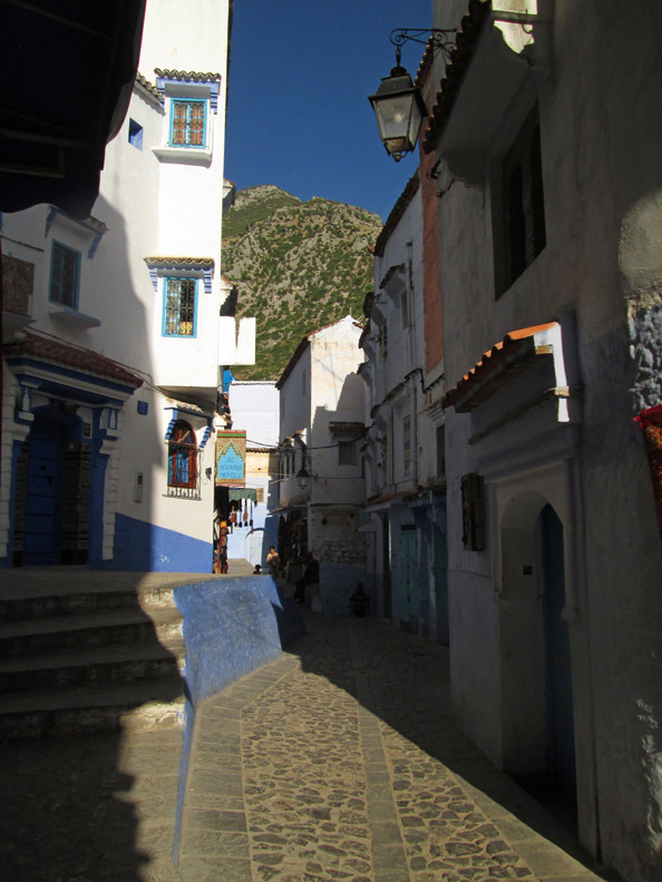 wandering in Chefchaouen Morocco