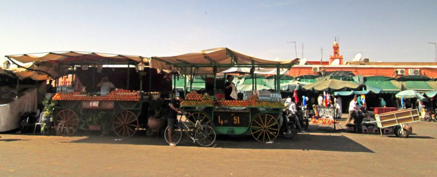 Jemaa el Fna in Marrakesh Morocco